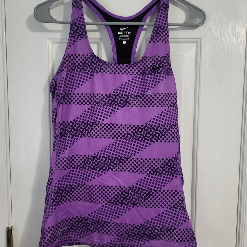Nike Purple Dri-FIT Tank Top